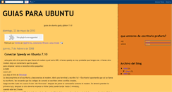 Desktop Screenshot of guiasubuntu.blogspot.com