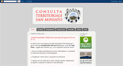 Desktop Screenshot of consultadisanminiato.blogspot.com