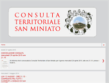 Tablet Screenshot of consultadisanminiato.blogspot.com