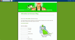 Desktop Screenshot of greeneradvertise.blogspot.com