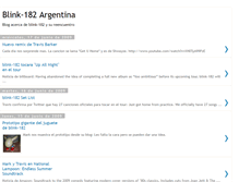 Tablet Screenshot of blink182argentina.blogspot.com