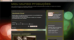 Desktop Screenshot of meumundoproducoes.blogspot.com