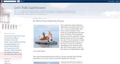 Desktop Screenshot of letstalklighthouses.blogspot.com