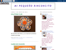 Tablet Screenshot of mipequeorinconcito-rosa.blogspot.com