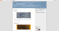 Desktop Screenshot of apanhadospt.blogspot.com