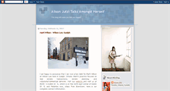 Desktop Screenshot of alisonjutzi.blogspot.com