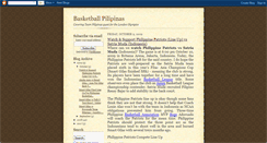 Desktop Screenshot of basketballpilipinas.blogspot.com