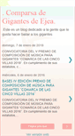 Mobile Screenshot of comparsagigantesejea.blogspot.com