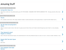 Tablet Screenshot of cklrecords-amusing-stuff.blogspot.com