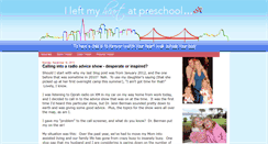 Desktop Screenshot of ileftmyheartatpreschool.blogspot.com