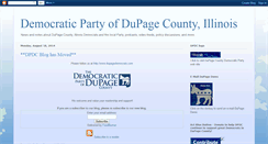 Desktop Screenshot of dupagedems.blogspot.com