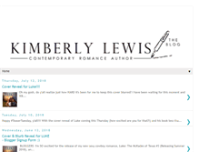 Tablet Screenshot of kimberlylewisnovels.blogspot.com