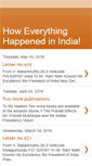 Mobile Screenshot of howeverythinghappenedinindia.blogspot.com