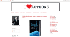 Desktop Screenshot of iloveauthors.blogspot.com