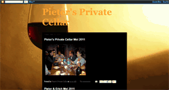 Desktop Screenshot of pietersprivatecellar.blogspot.com