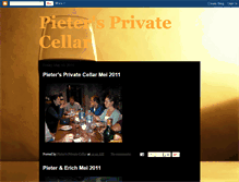 Tablet Screenshot of pietersprivatecellar.blogspot.com