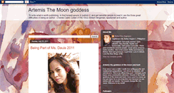 Desktop Screenshot of moon-goddessdiaries.blogspot.com