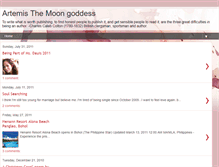 Tablet Screenshot of moon-goddessdiaries.blogspot.com