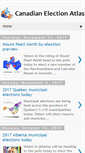 Mobile Screenshot of canadianelectionatlas.blogspot.com