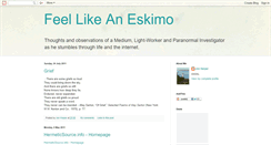 Desktop Screenshot of feellikeaneskimo.blogspot.com