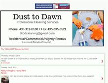 Tablet Screenshot of dusttodawncleaning.blogspot.com