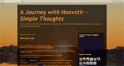 Desktop Screenshot of hoovstirsjourney.blogspot.com