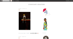 Desktop Screenshot of consistentchatter.blogspot.com