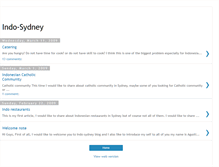 Tablet Screenshot of indo-sydney.blogspot.com