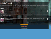 Tablet Screenshot of my-perfect-icon.blogspot.com