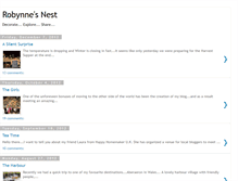 Tablet Screenshot of fromrobsnest.blogspot.com
