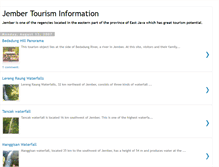Tablet Screenshot of jembertourism.blogspot.com
