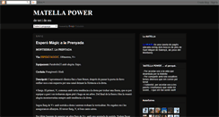 Desktop Screenshot of matellapower.blogspot.com