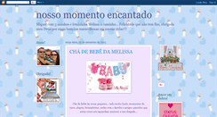 Desktop Screenshot of nossomomentoencantado.blogspot.com