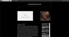 Desktop Screenshot of cinematrailer.blogspot.com