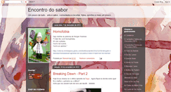 Desktop Screenshot of encontrodosabor.blogspot.com