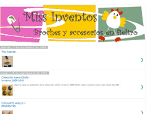 Tablet Screenshot of minventos.blogspot.com