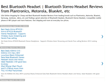 Tablet Screenshot of best-bluetooth-headset-reviews.blogspot.com