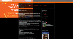 Desktop Screenshot of blogoranggoblok.blogspot.com