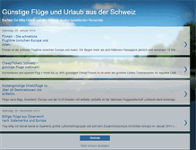 Tablet Screenshot of billig-urlaub-aus-schweiz.blogspot.com