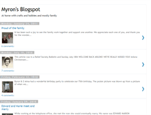 Tablet Screenshot of myronsblogspot.blogspot.com