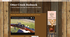 Desktop Screenshot of ottercreekredneck.blogspot.com