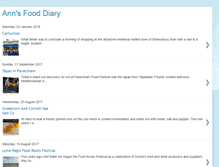 Tablet Screenshot of annsfooddiary.blogspot.com