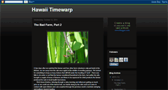 Desktop Screenshot of hawaiitimewarp.blogspot.com