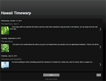 Tablet Screenshot of hawaiitimewarp.blogspot.com