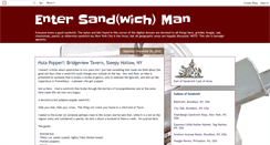 Desktop Screenshot of entersandwichman.blogspot.com