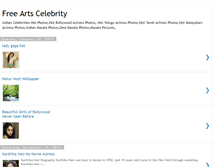 Tablet Screenshot of freeartscelebrity.blogspot.com