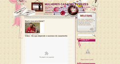 Desktop Screenshot of mulherescasadasefelizes.blogspot.com