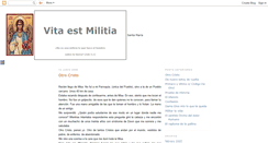 Desktop Screenshot of lavidaesmilicia.blogspot.com