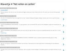 Tablet Screenshot of klavertje4attenhoven.blogspot.com