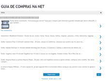 Tablet Screenshot of guiadecomprasnanet.blogspot.com